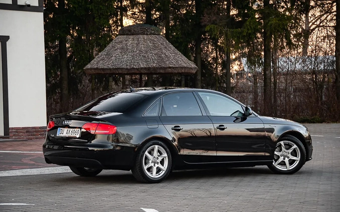 Audi A4 cena 28990 przebieg: 201547, rok produkcji 2008 z Orzysz małe 596